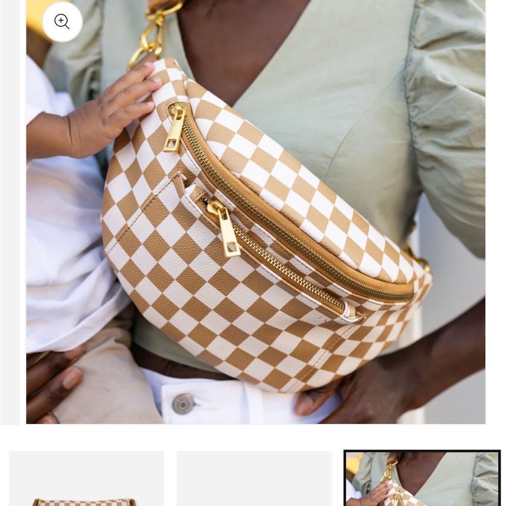 The Fawny Pack - Tan / Check